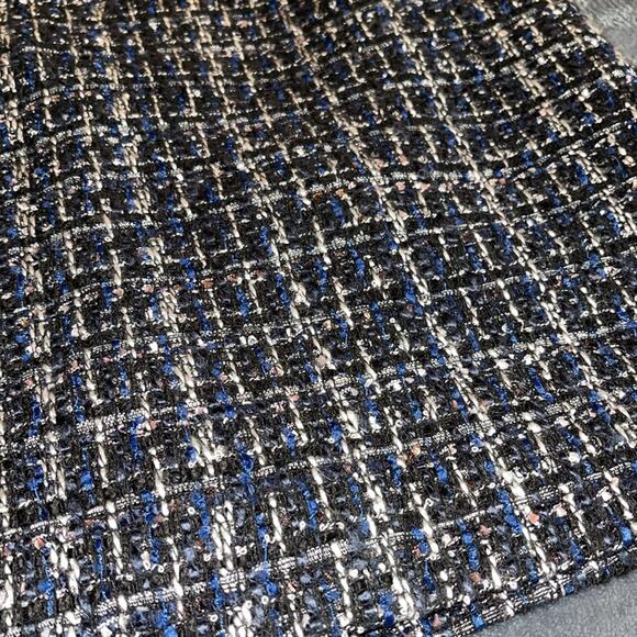 White House Black Market Shimmery Tweed Skirt Size 6 - Picture 7 of 9